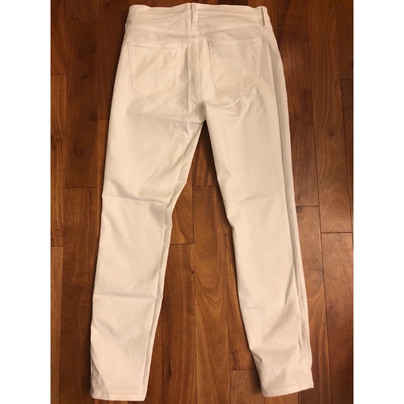Gap Jeans | white stretch skinny jeans - Picture 4 of 5